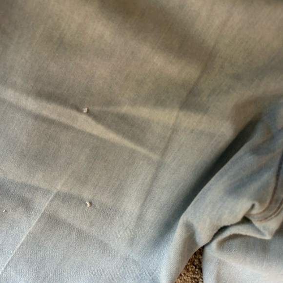 Vintage Wrangler cut off jeans. Light wash. 38 waist. 80’s cowboy. American - Picture 8 of 12